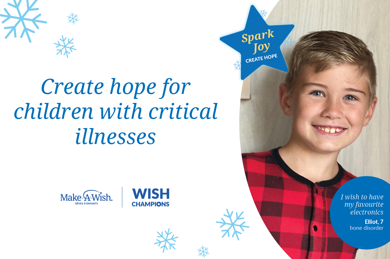 Create hope for children with critical illness