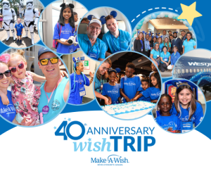 WISH FAMILIES ON HISTORIC GROUP TRIP 